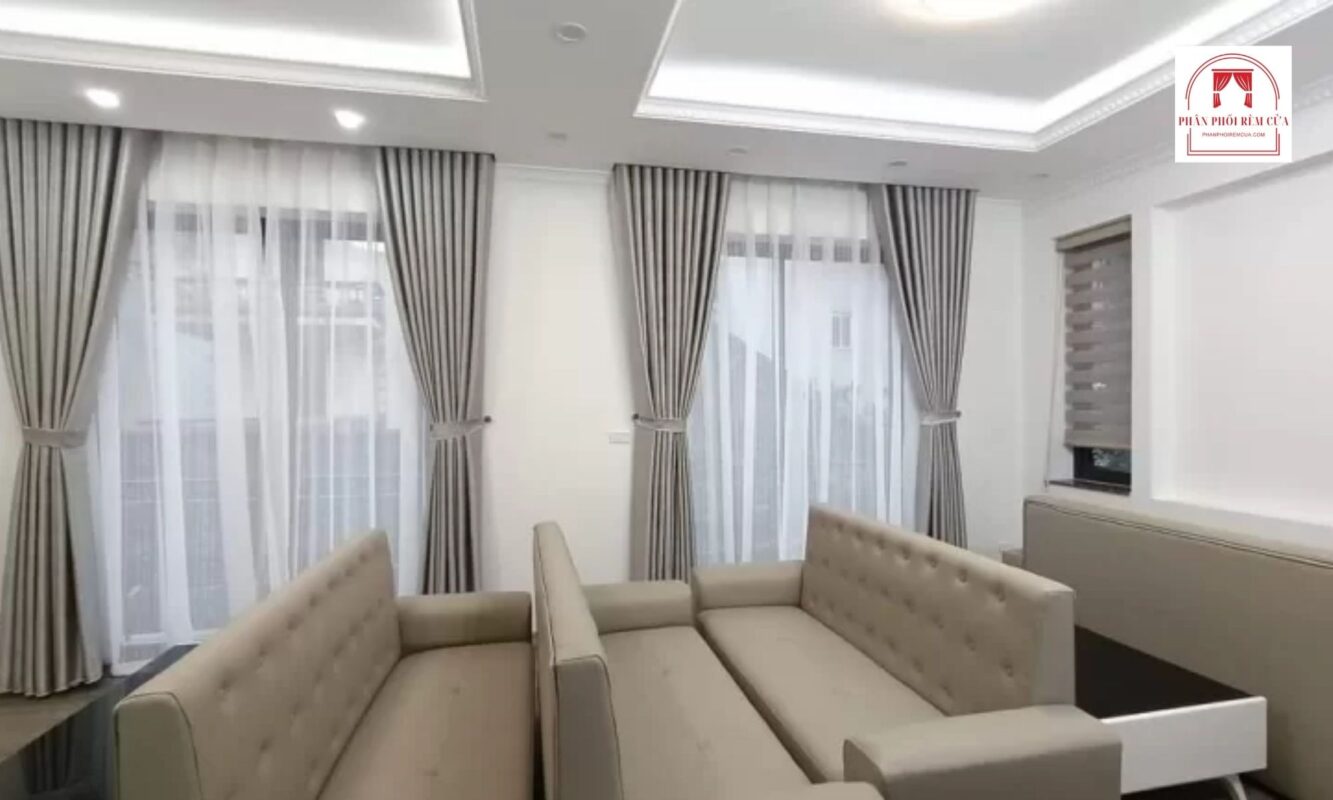 Tính năng nổi bật của rèm vải 2 lớp màu xám ghi