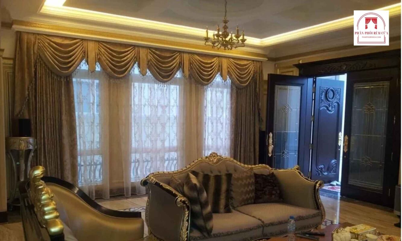 Nhãn hiệu và chứng nhận rèm vải cao cấp nhập khẩu Châu Âu