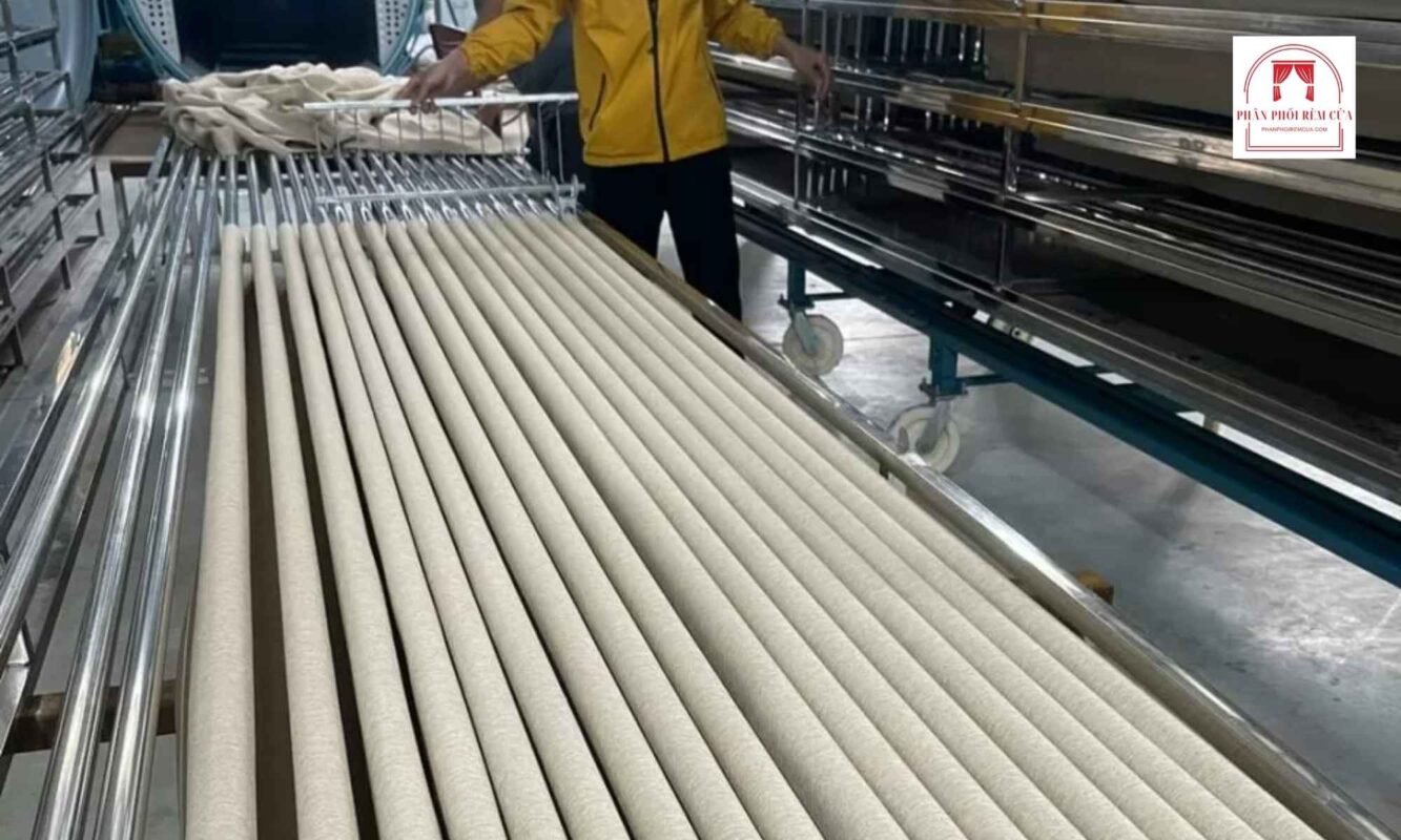 Rèm vải hấp sóng công nghệ tiến tiến nhất hiện nay được nhập khẩu từ Nhật Bản