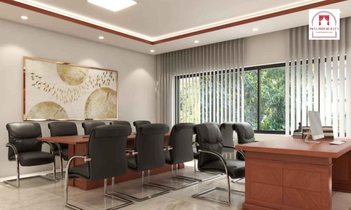 Rèm dọc kéo ngang chống nắng