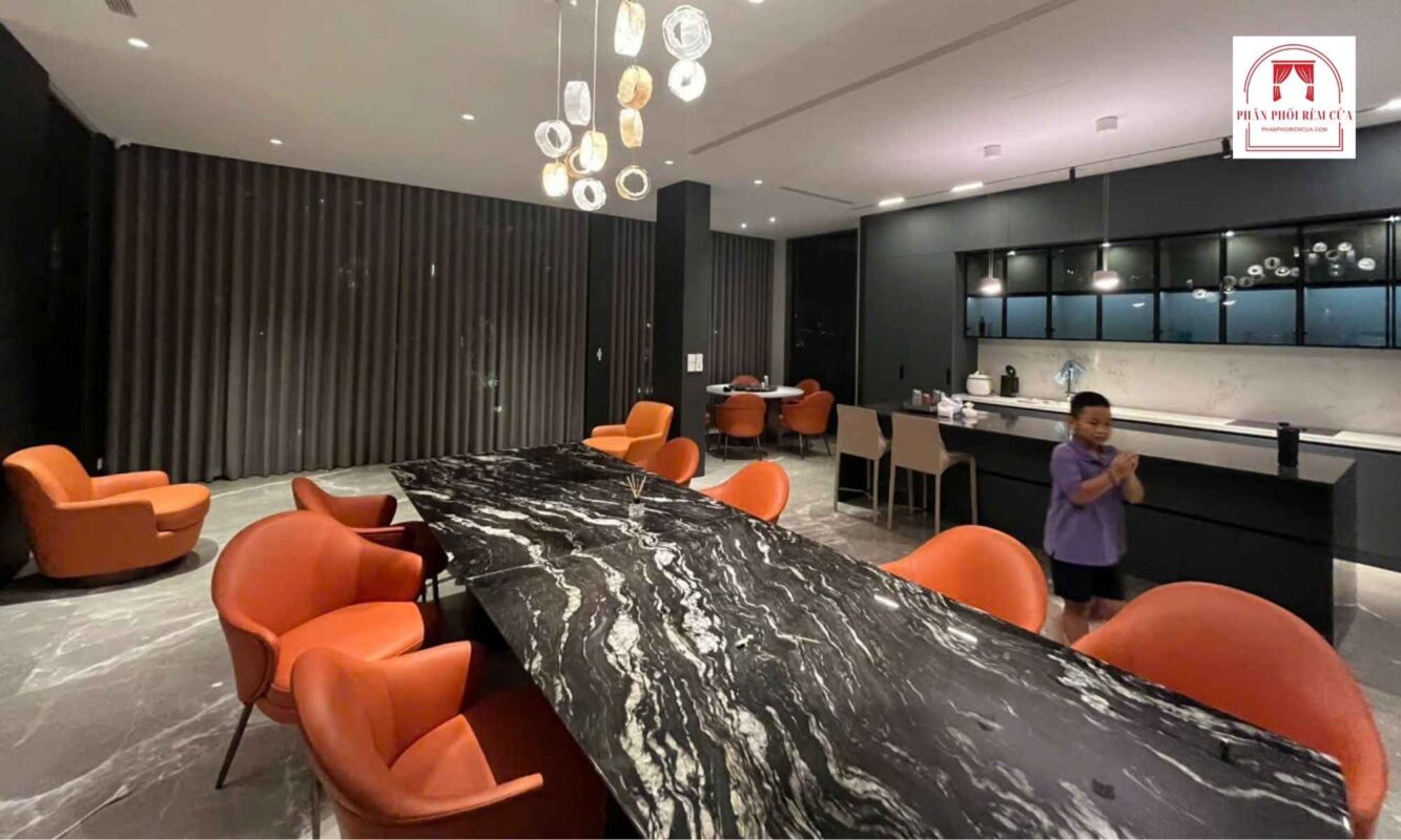 Rèm cửa cho phòng ăn khách sạn