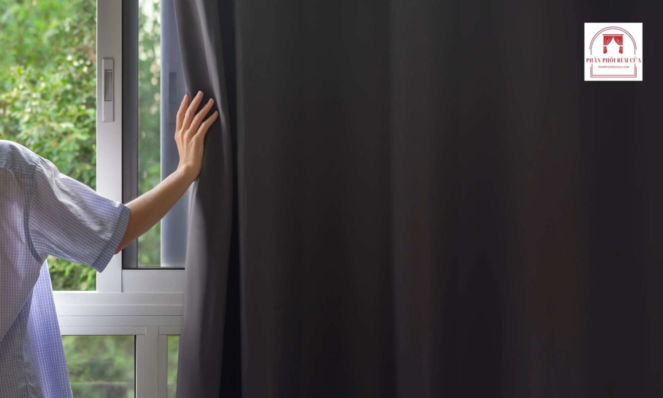 Rèm vải blackout chống nắng