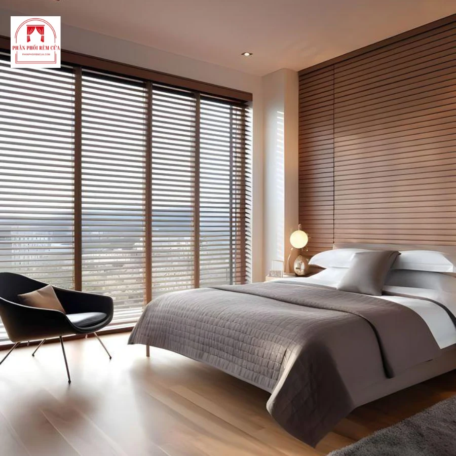 Màn sáo gỗ chống nắng
