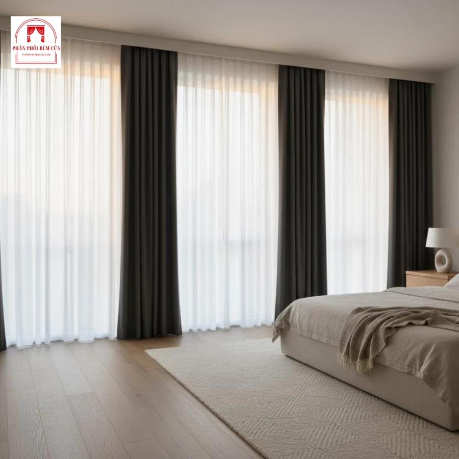 Cách chọn màn cửa sổ phòng ngủ phù hợp