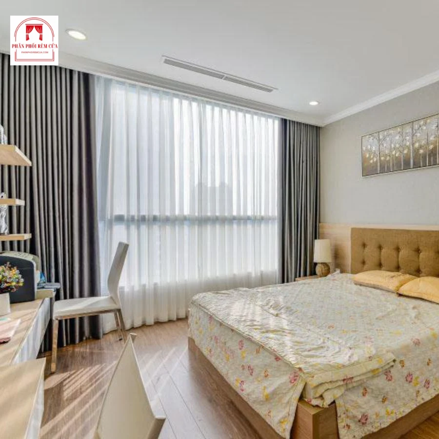 Màn cửa sổ phòng ngủ đẹp, cản sáng tốt và giá hợp lý