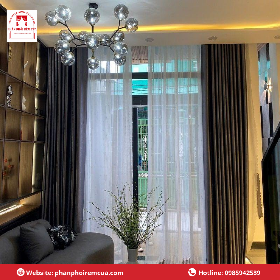 Rèm cửa đẹp cho phòng khách