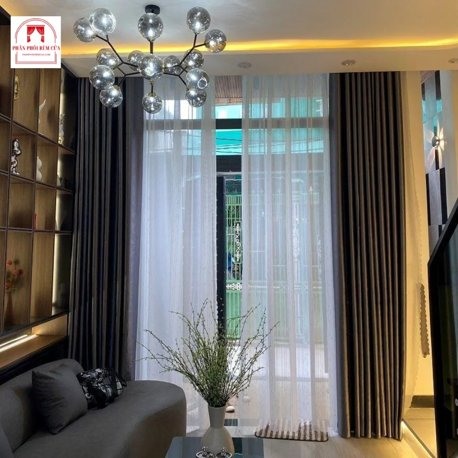 Lưu ý khi chọn rèm cửa đẹp cho phòng khách