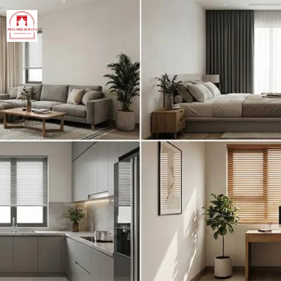 Rèm cửa sổ đẹp cho từng không gian