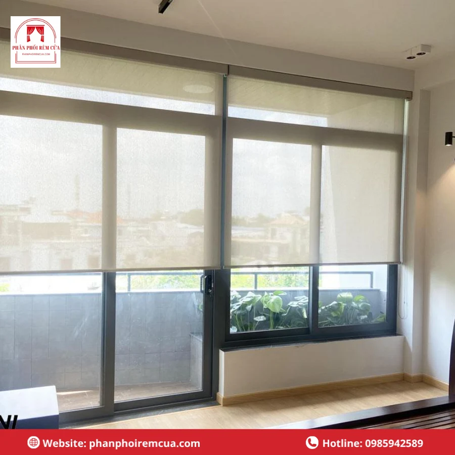 Các loại rèm cuốn chống nắng phổ biến