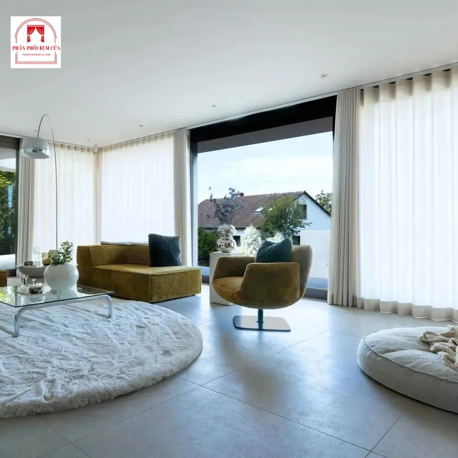 Rèm vải tự động